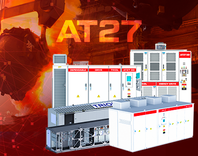 Triol AT27 variable frequency drives in the metallurgy industry