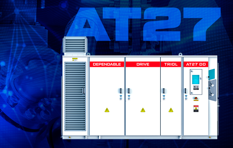 Frequency drive Triol AT27-1M6 1600kW, 6kV